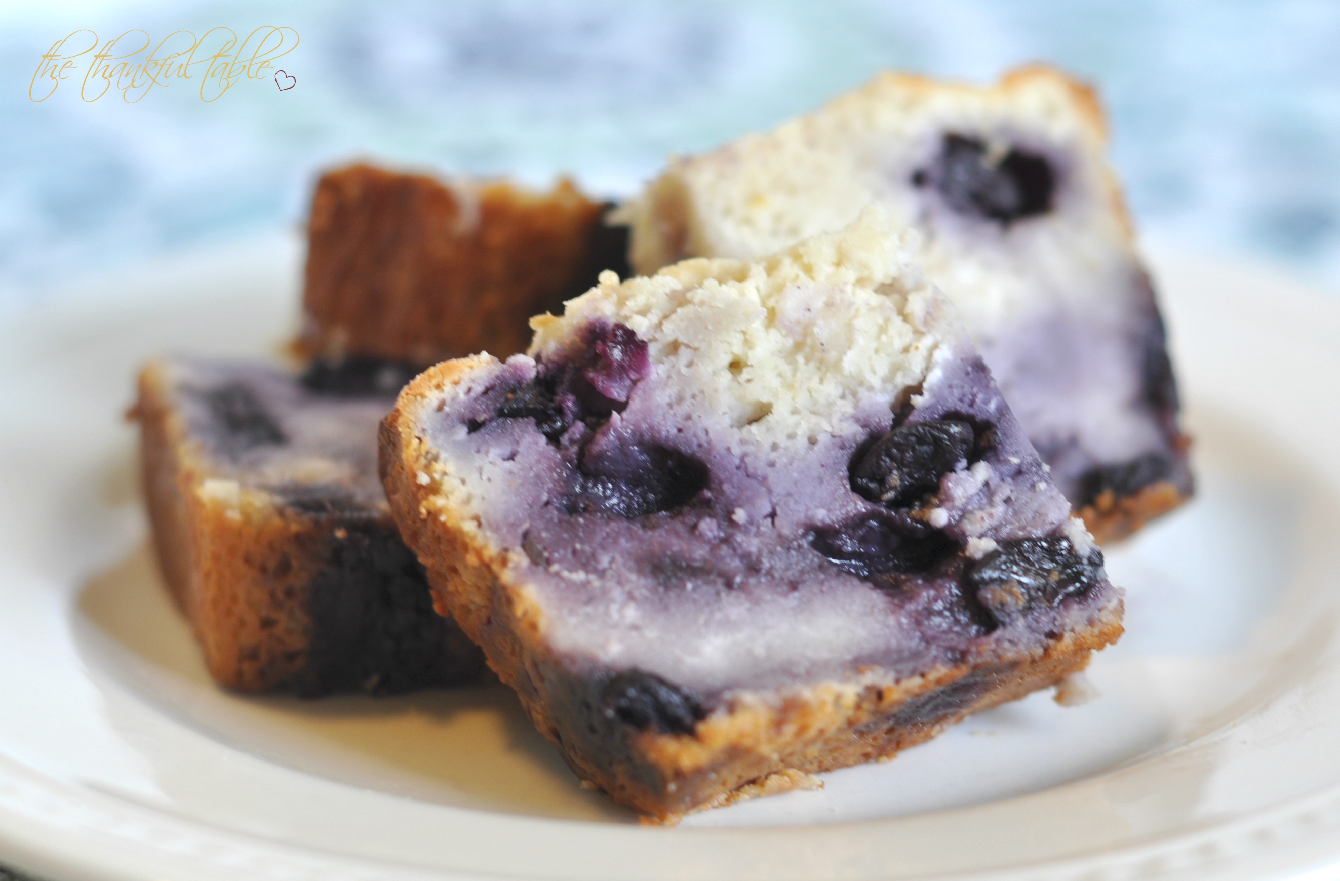 The Thankful Table » Blog Archive » Lemon Blueberry Cream Cheese Bread